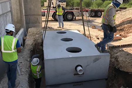 Pretreatment Grease Trap Interceptor